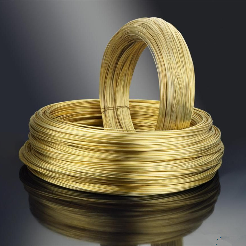 畅销H63高导电导热黄铜线，直径1mm-15mm，黄铜线厂家图片_高清图_细节图-深圳日菱金属材料 -